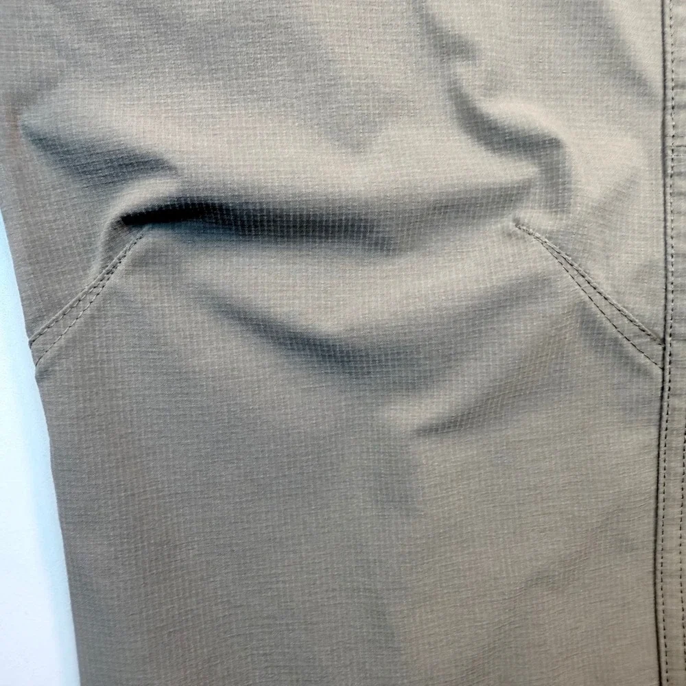 Kuhl Silencr Pants Mens 40x32 Tan Ripstop Stretch Hiking Trail Outdoor 5166